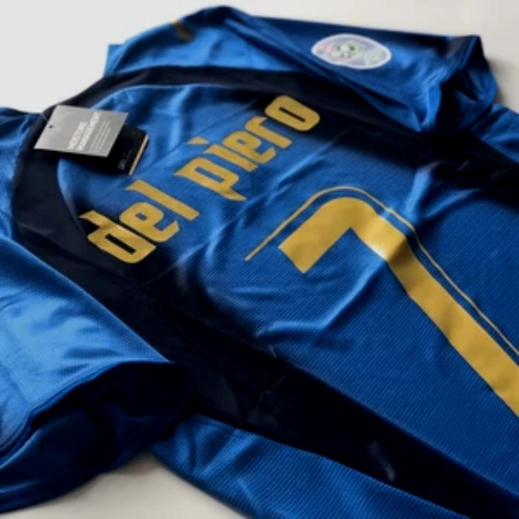 2006 Italy World Cup Home Jersey - Retro Soccer Jersey