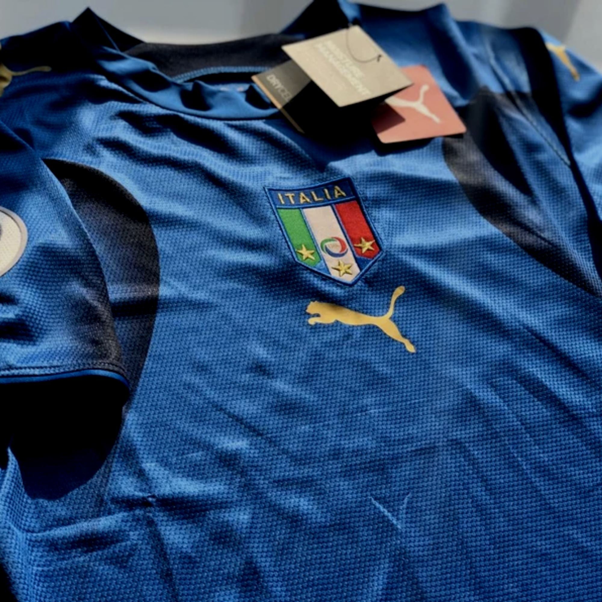 2006 Italy World Cup Home Jersey - Retro Soccer Jersey