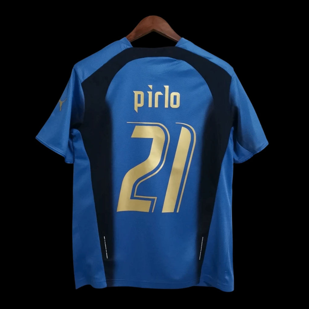 2006 Italy World Cup Home Jersey - Retro Soccer Jersey