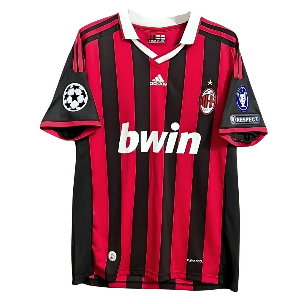 2009/10 AC Milan Home Jersey - Retro Soccer Jersey