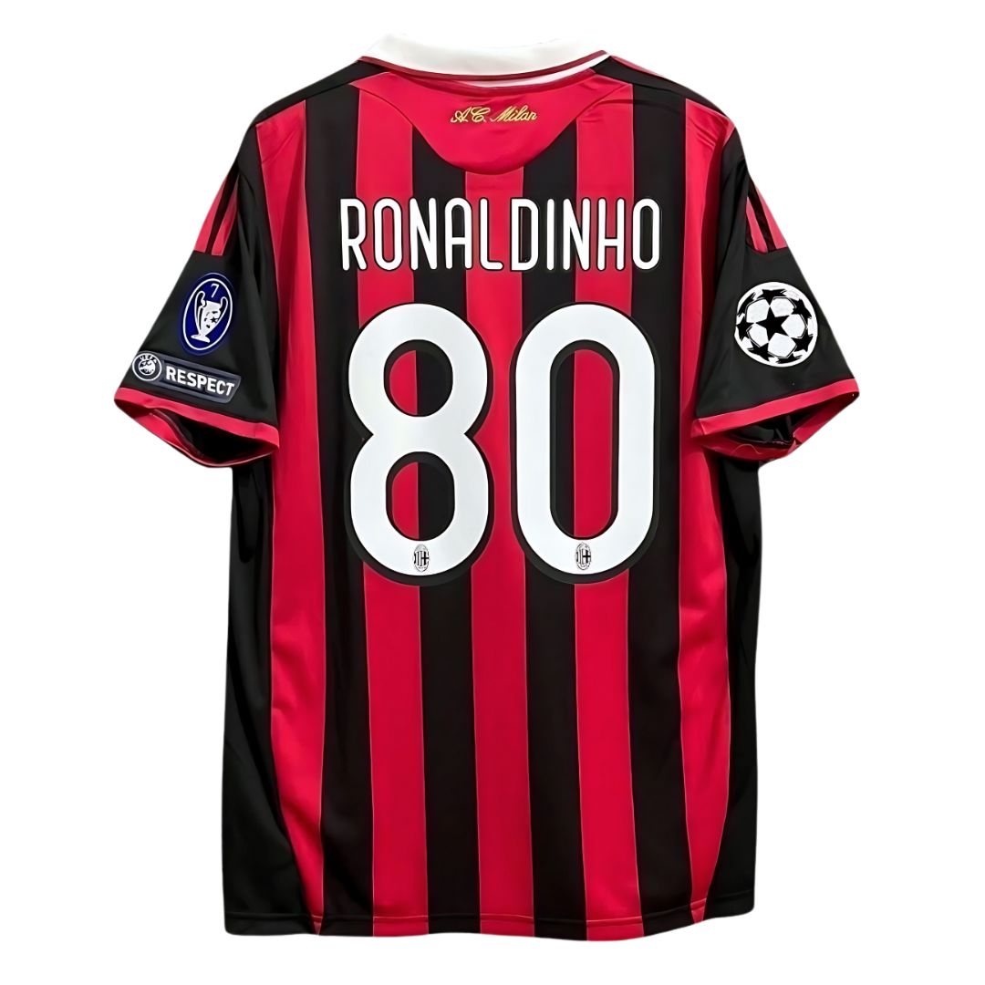 2009/10 AC Milan Home Jersey - Retro Soccer Jersey