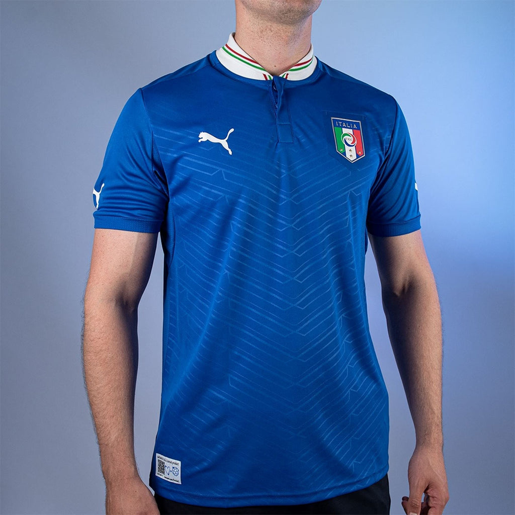 2012 Italy Home Jersey - Retro Soccer Jersey