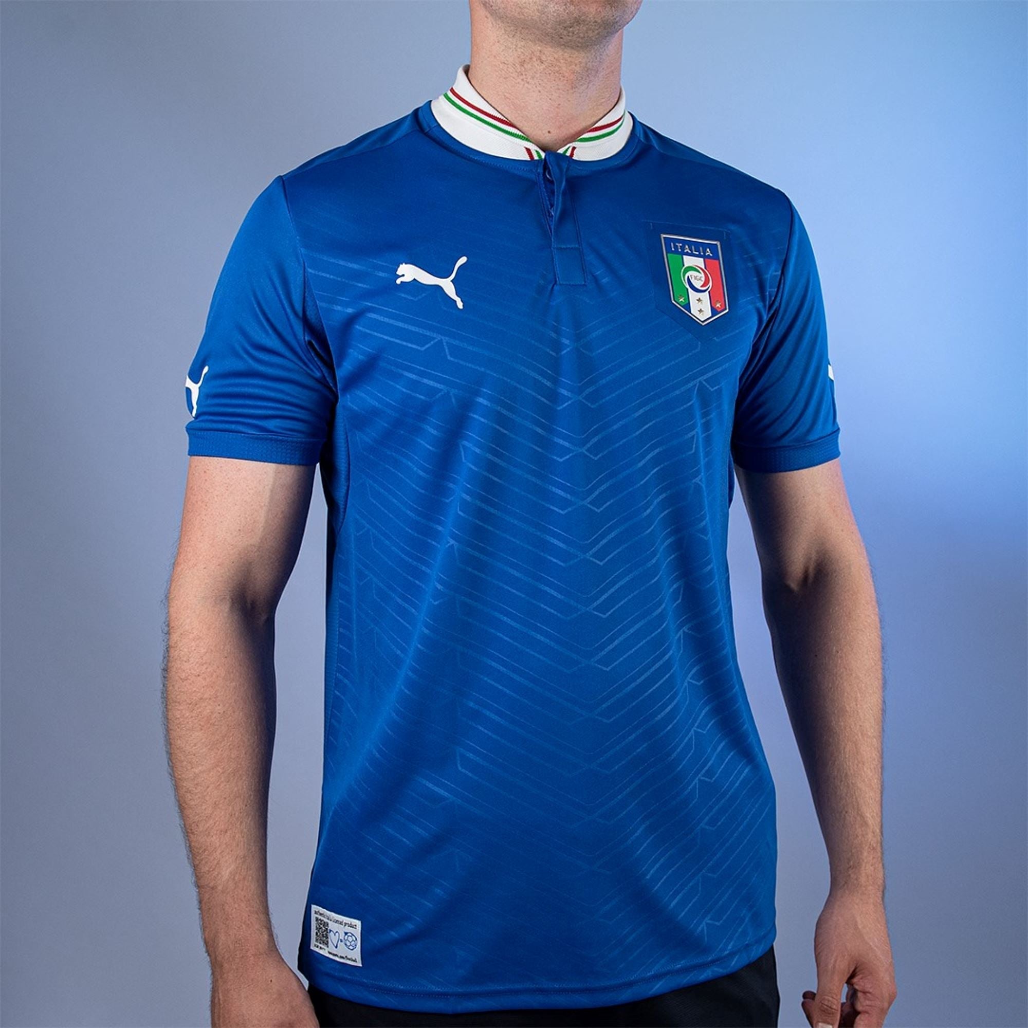 2012 Italy Home Jersey - Retro Soccer Jersey
