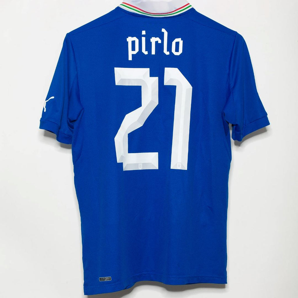 2012 Italy Home Jersey - Retro Soccer Jersey