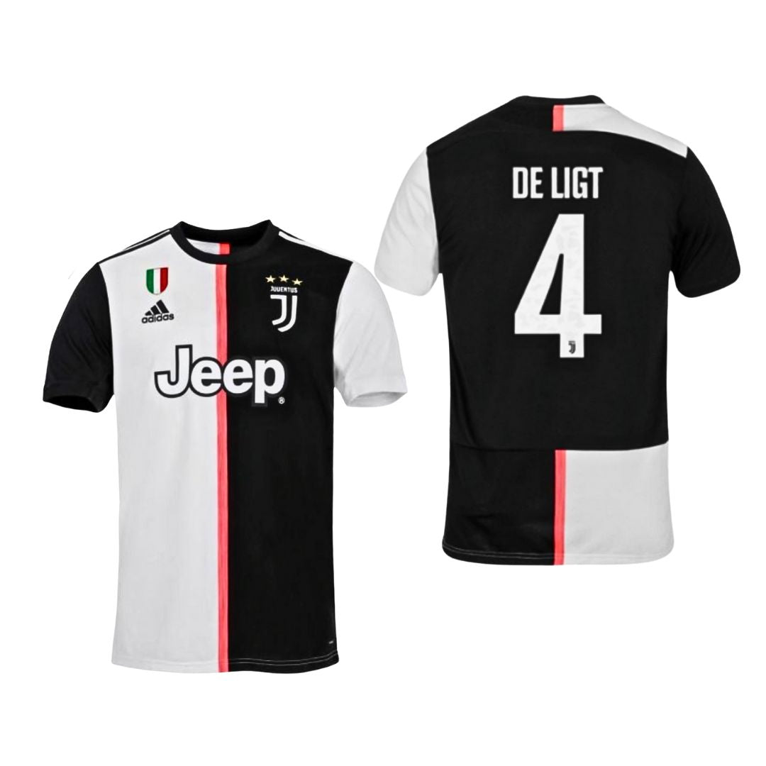 2019/20 Juventus Home Jersey with Scudetto - Retro Soccer Jersey