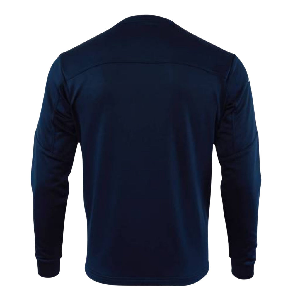 Kappa Warm Up Crew Sweat Navy - Sports Apparel
