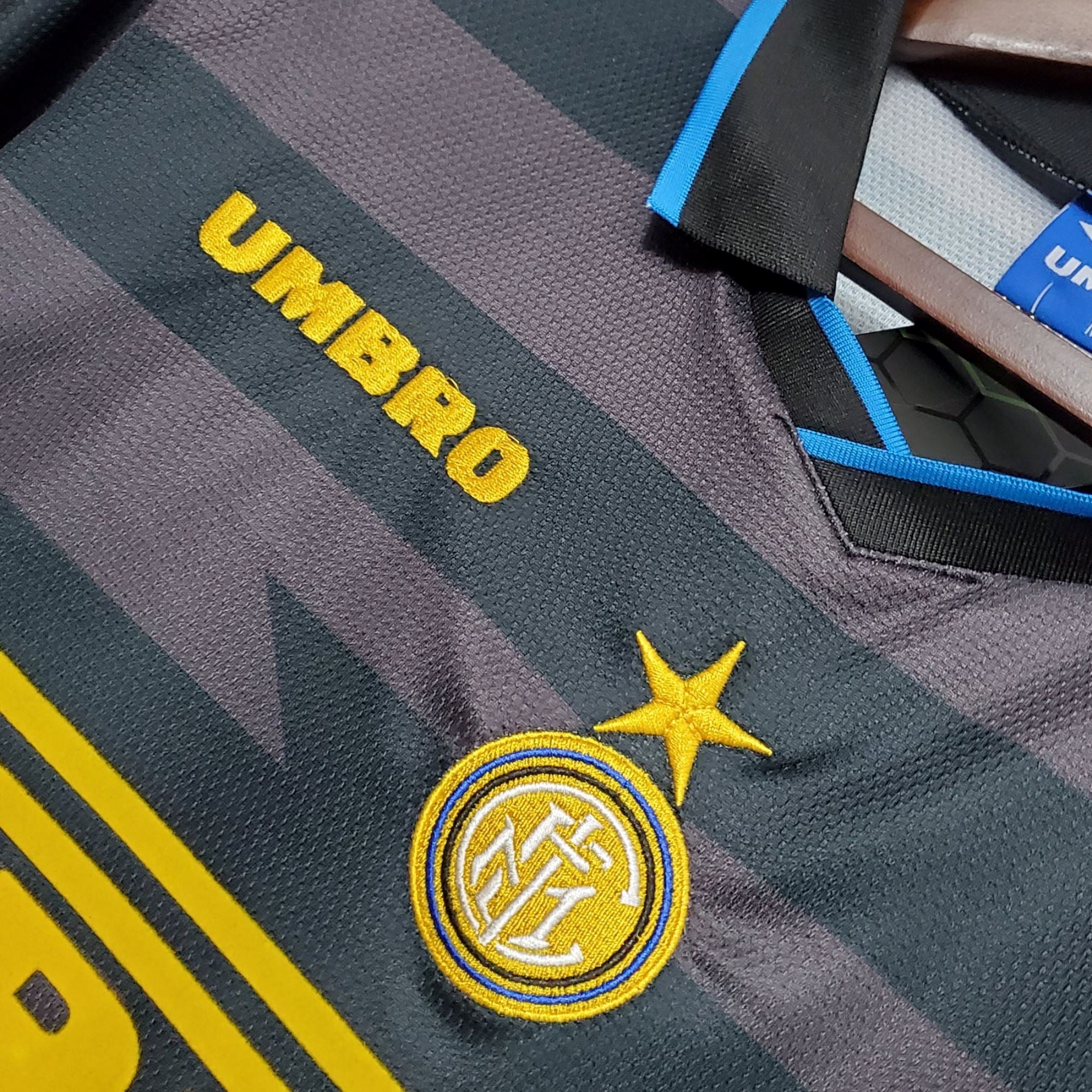 97/98 Inter Milan Third Jersey - Ronaldo - Retro Soccer Jersey