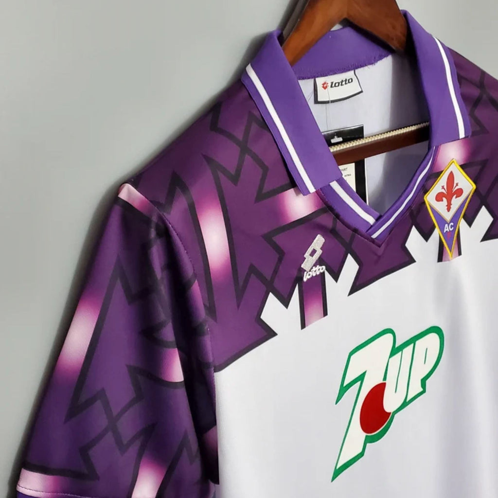 1992/93 Fiorentina Away Jersey - Retro Soccer Jersey
