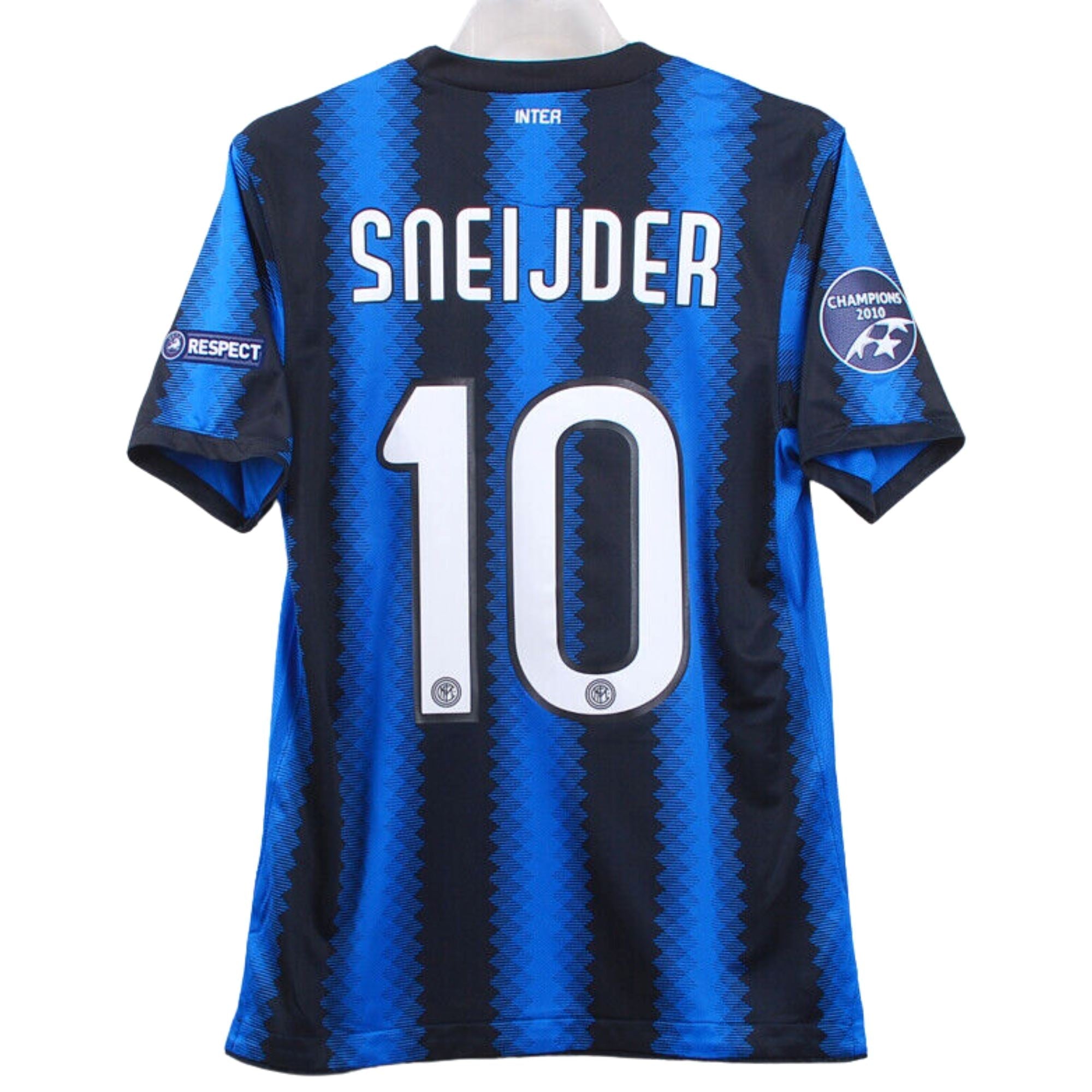2010/11 Inter Milan Home Jersey with full patches - Retro Soccer Jersey
