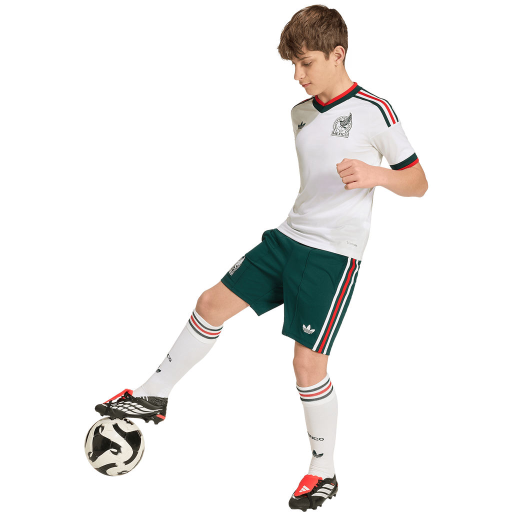 Youth Mexico Away 2026 Stadium Shorts - Sports Shorts