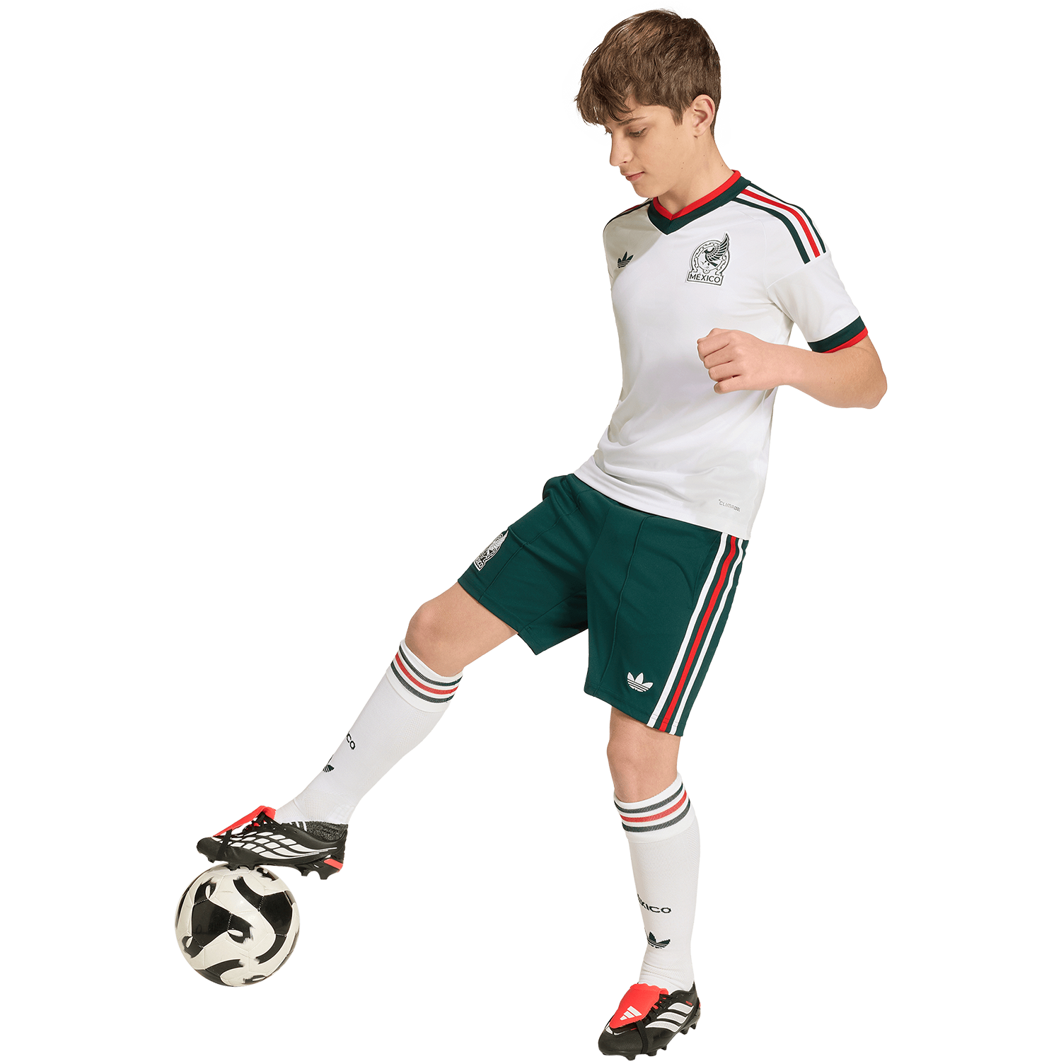 Youth Mexico Away 2026 Stadium Shorts - Sports Shorts