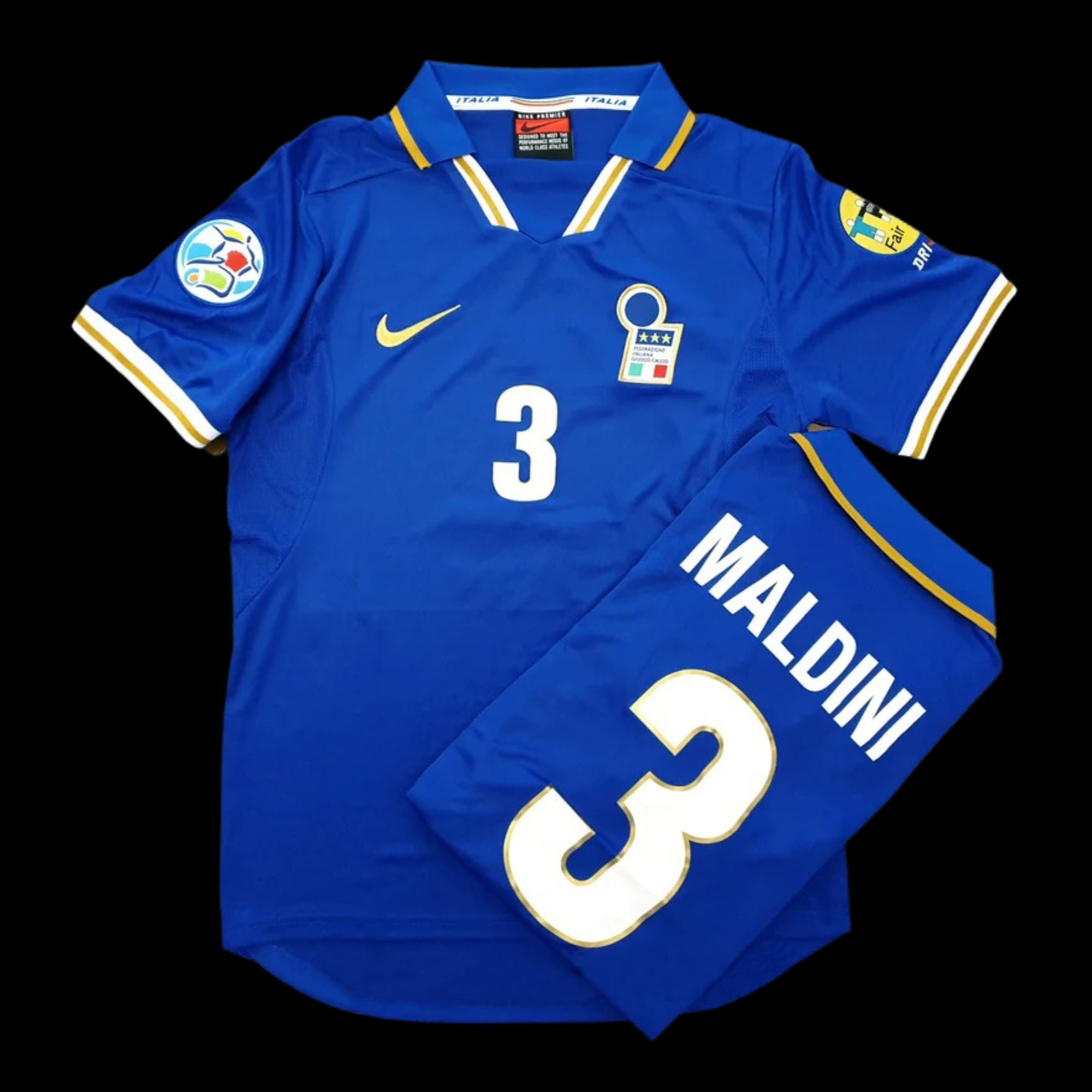1996/97 Italy Home Jersey - Retro Soccer Jersey
