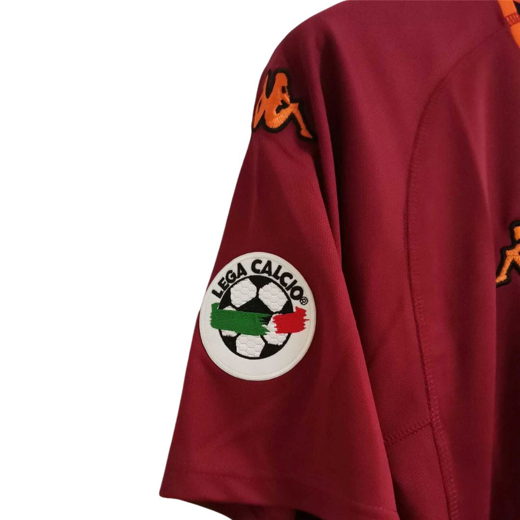 2000/01 AS Roma Home Jersey - Retro Soccer Jersey