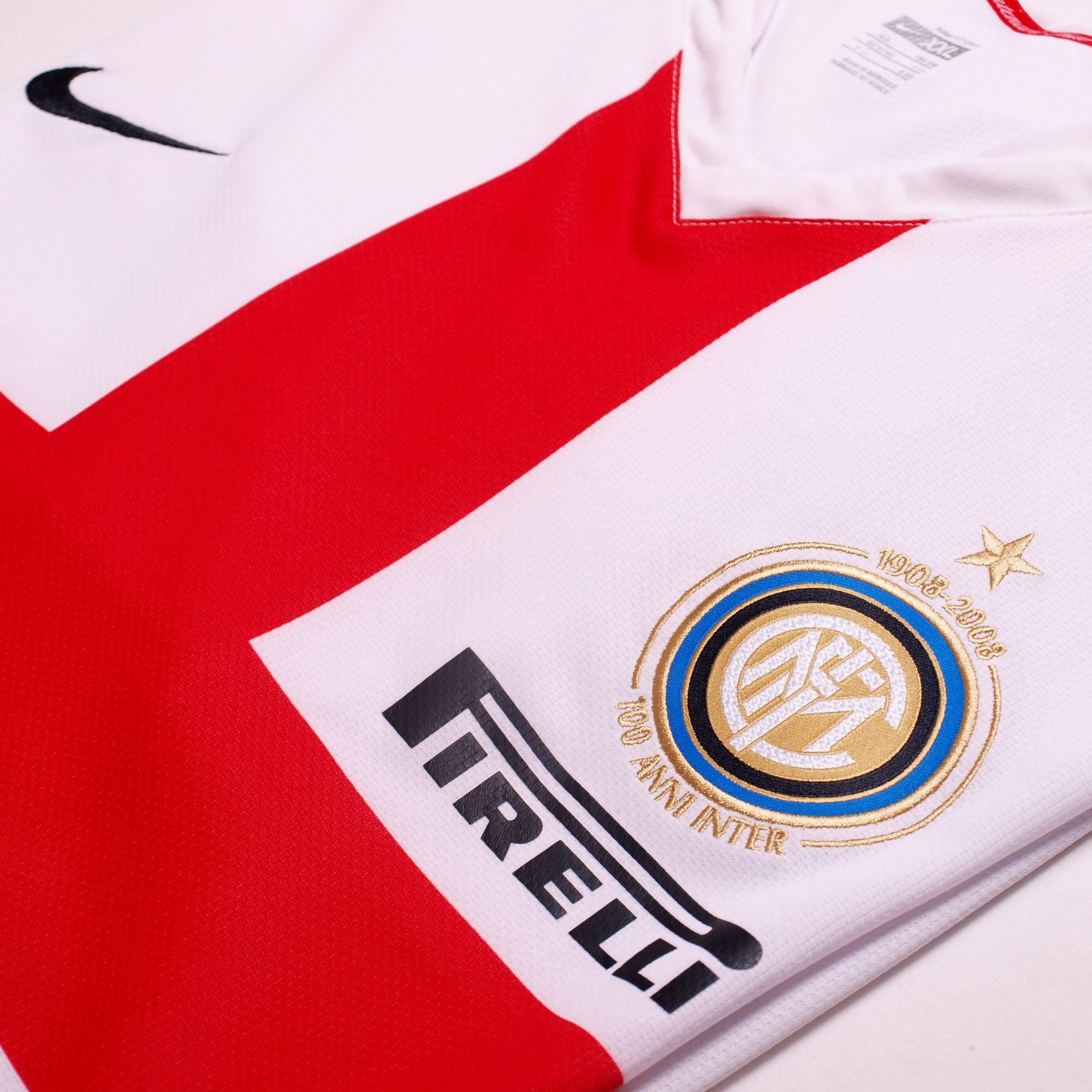 2007/08 Inter Milan Centenary Away Jersey - Retro Soccer Jersey