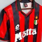 1993/94 AC Milan Home Jersey Maldini #3 - Retro Soccer Jersey