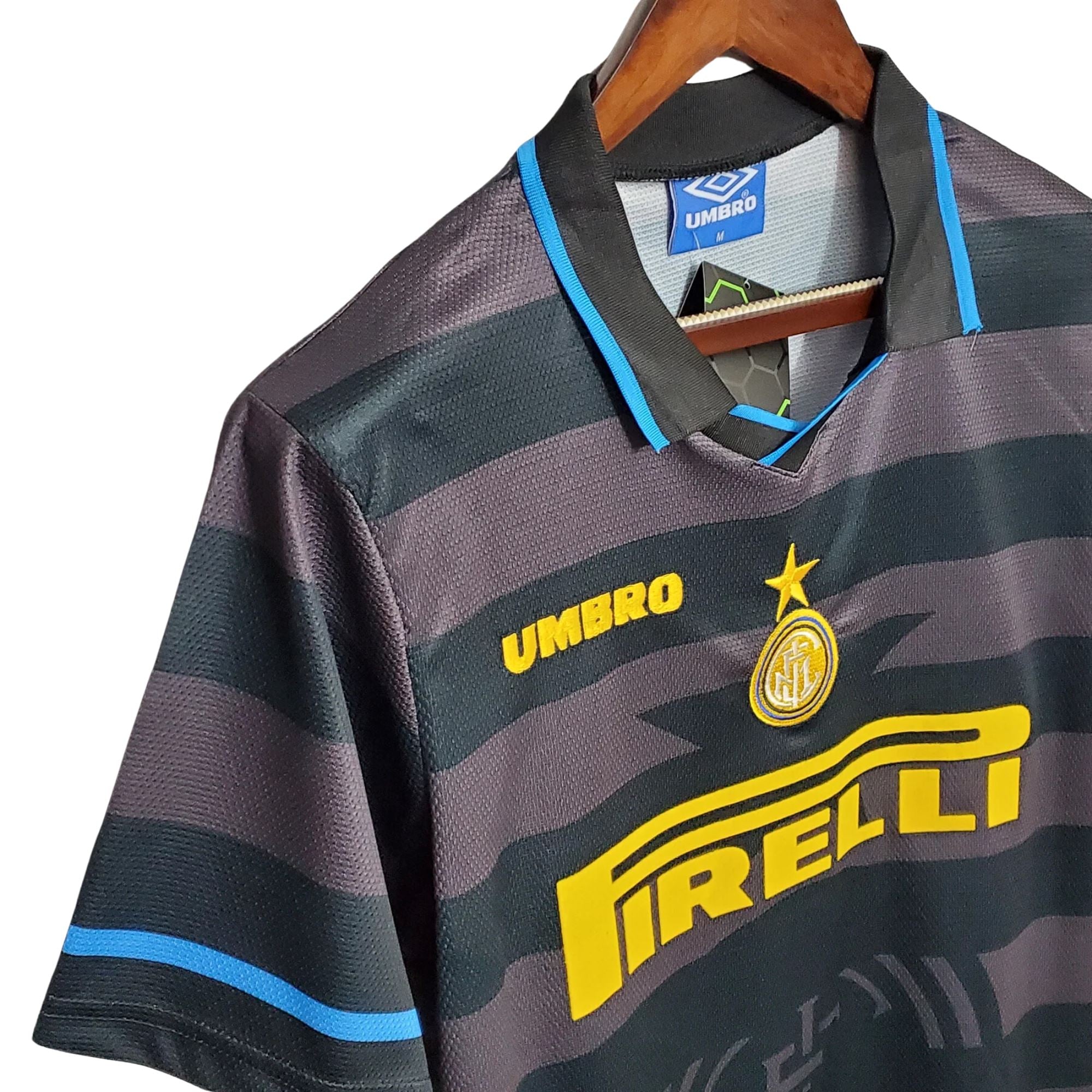 97/98 Inter Milan Third Jersey - Ronaldo - Retro Soccer Jersey