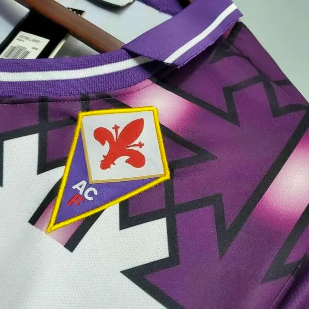 1992/93 Fiorentina Away Jersey - Retro Soccer Jersey