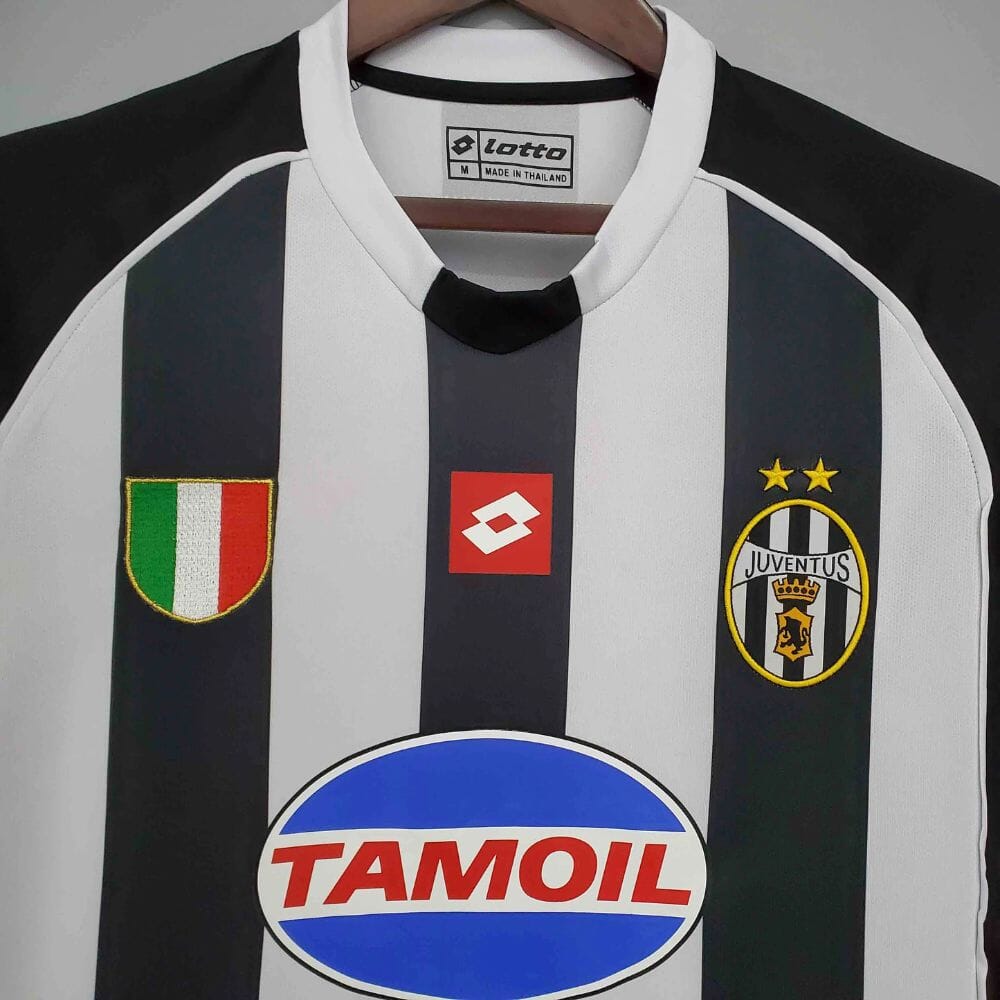2002/03 Juventus Home Jersey - Retro Soccer Jersey