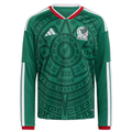 Mexico 2026 Youth Long Sleeve Home Stadium Jersey - Soccer Jersey