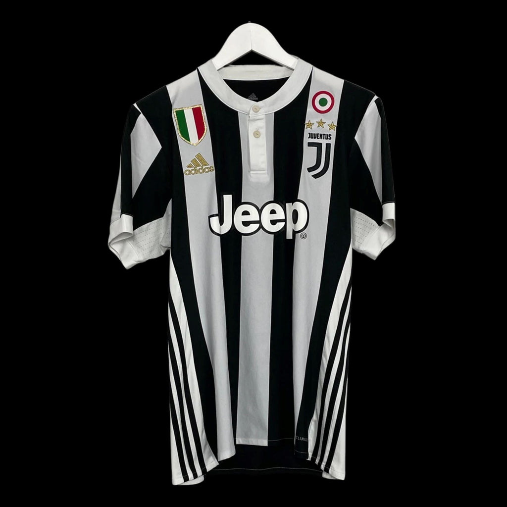 Juventus Home Jersey 2017/18 – Serie A Version - Retro Soccer Jersey