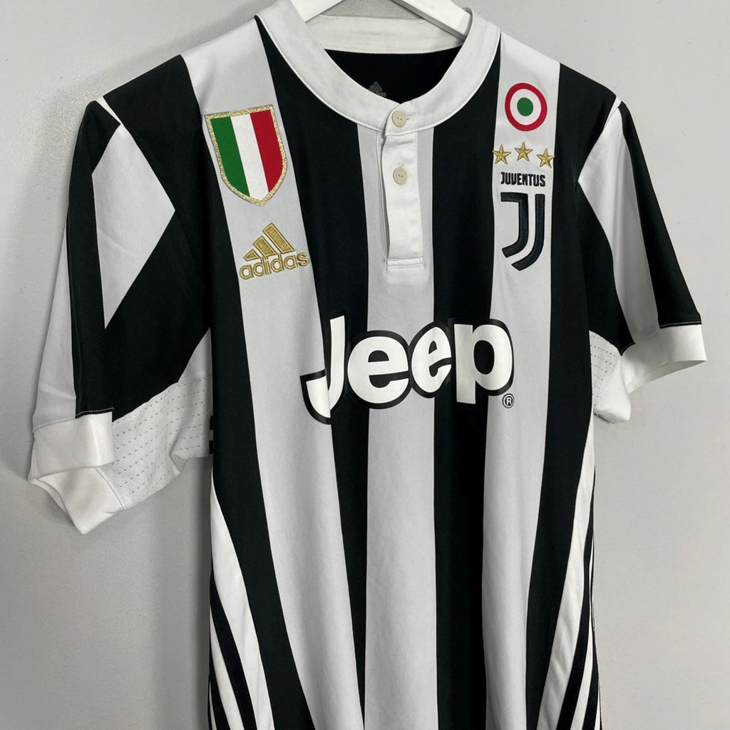 Juventus Home Jersey 2017/18 – Serie A Version - Retro Soccer Jersey