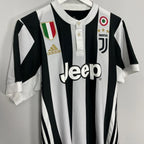 Juventus Home Jersey 2017/18 – Serie A Version - Retro Soccer Jersey