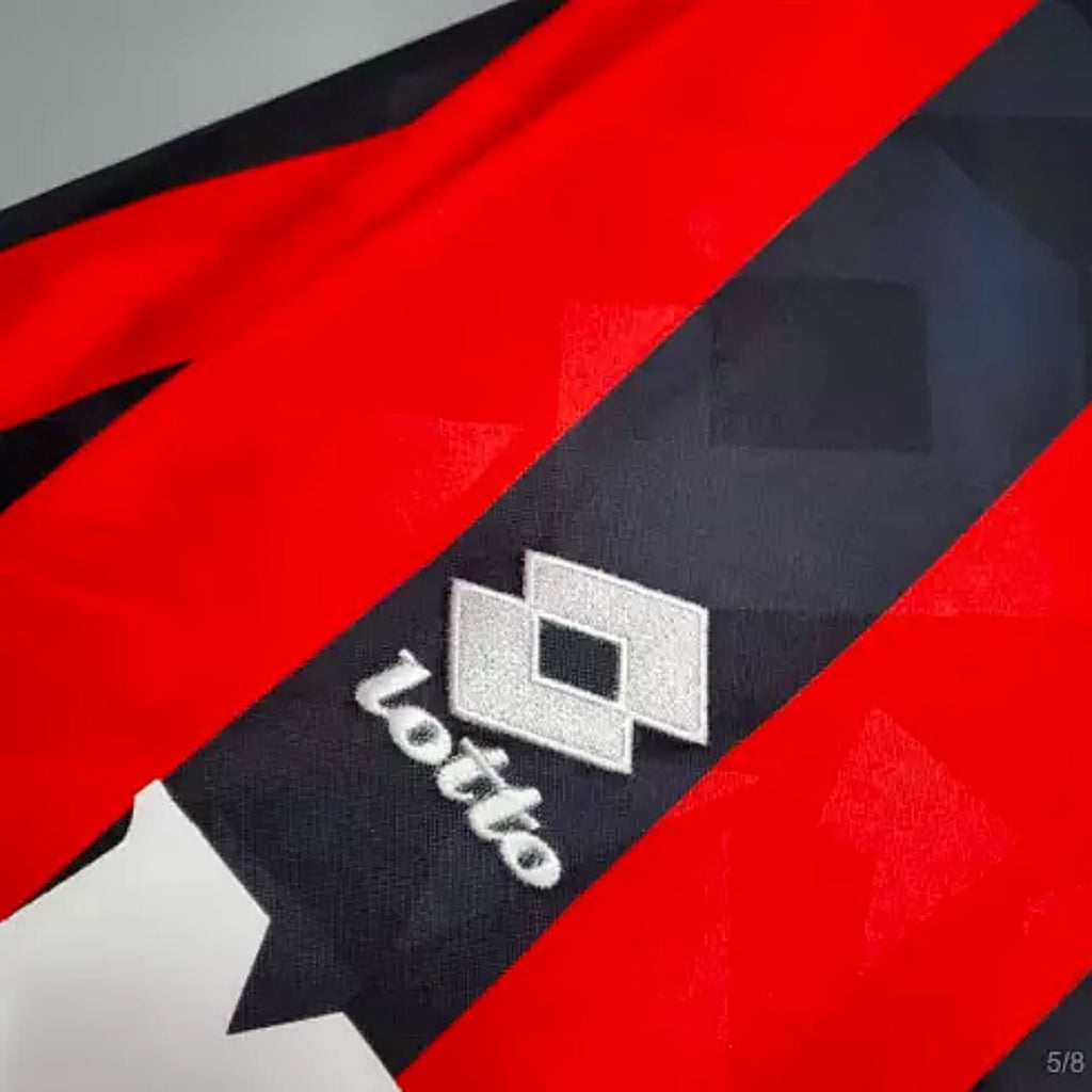 1993/94 AC Milan Home Jersey Baresi #6 - Retro Soccer Jersey