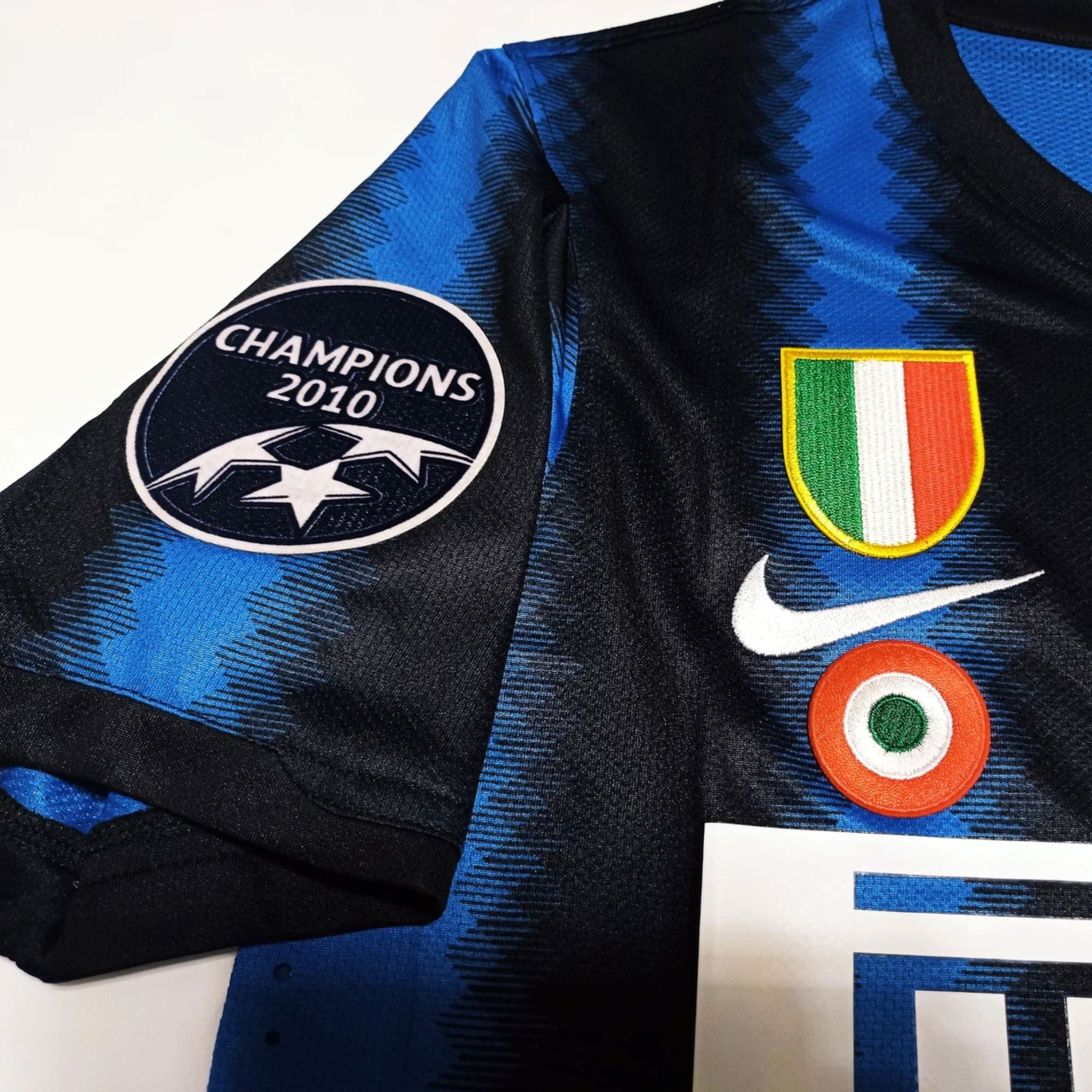 2010/11 Inter Milan Home Jersey with full patches - Retro Soccer Jersey