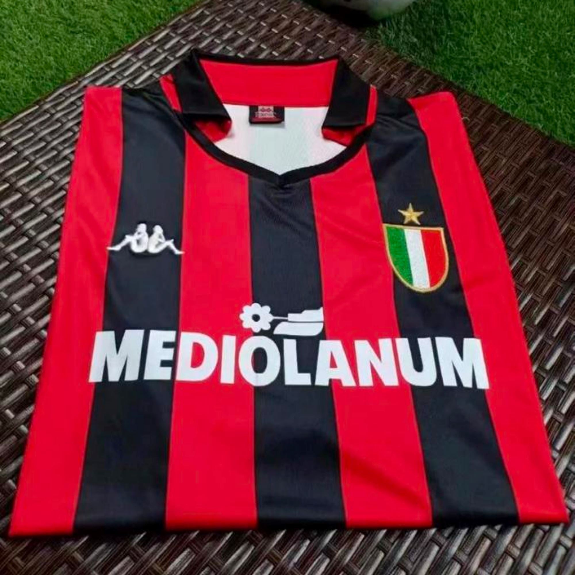1988/89 AC Milan Home Jersey - Retro Soccer Jersey