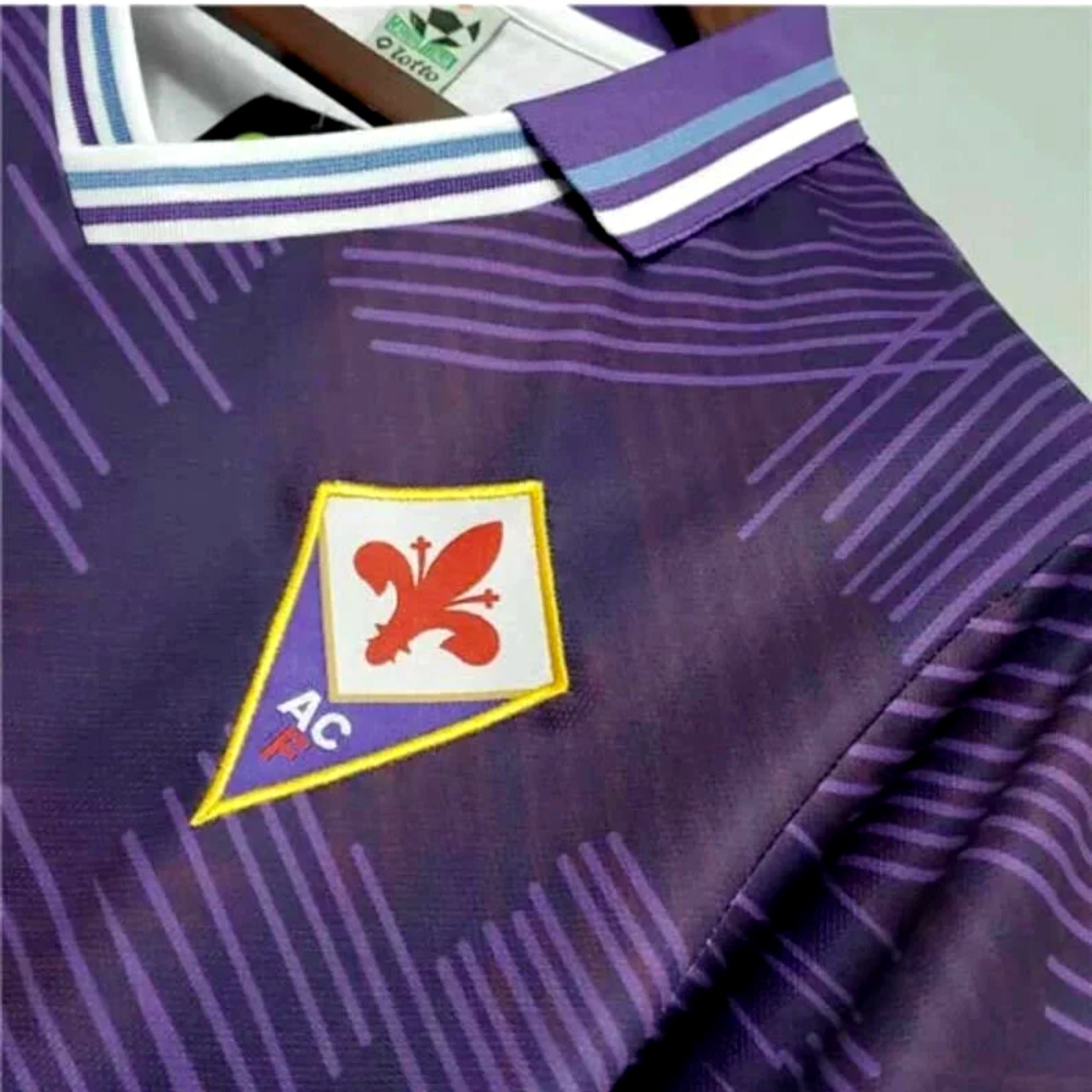 1992/93 Fiorentina Home Jersey - Retro Soccer Jersey