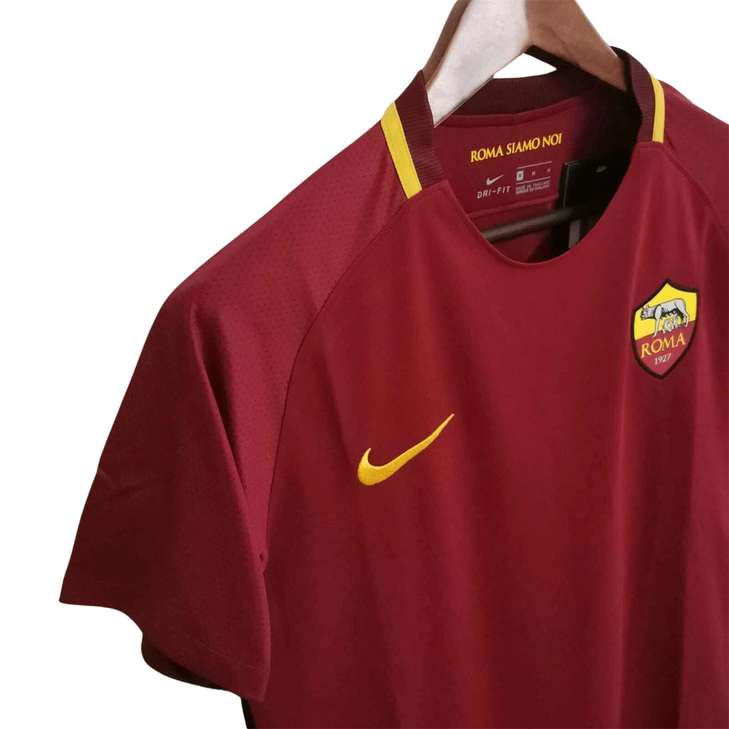 2017 AS Roma Home Jersey Totti #10 - Retro Soccer Jersey