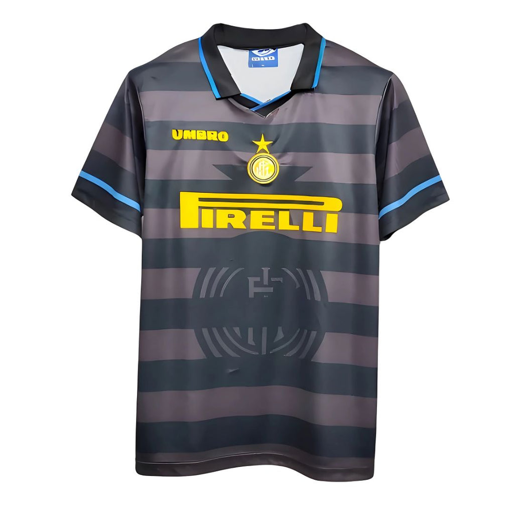 97/98 Inter Milan Third Jersey - Ronaldo - Retro Soccer Jersey