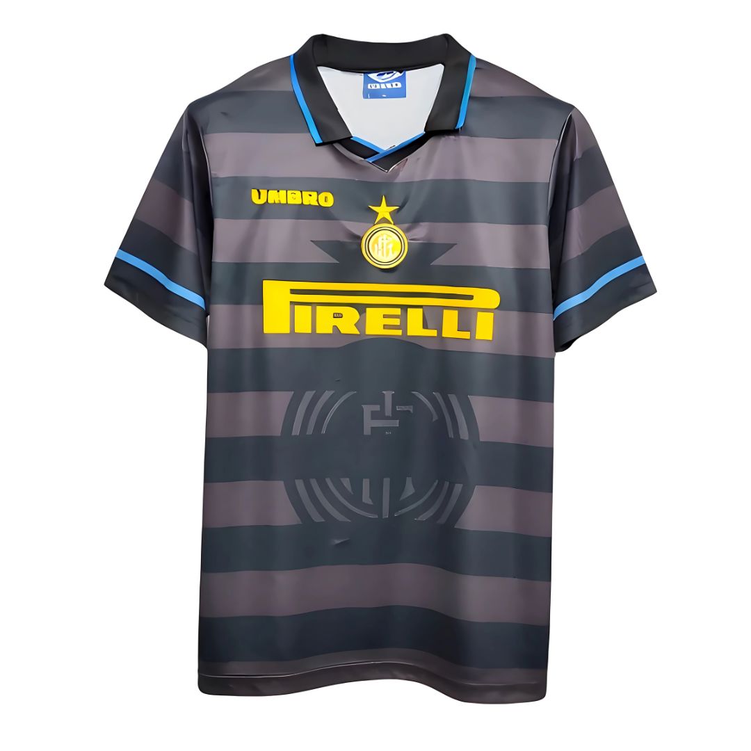 97/98 Inter Milan Third Jersey - Ronaldo - Retro Soccer Jersey