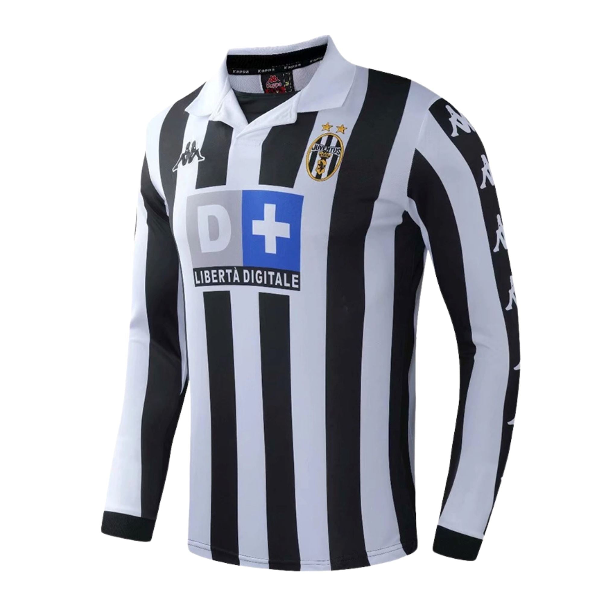 1999/2000 Juventus Home Jersey Long Sleeve - Retro Soccer Jersey