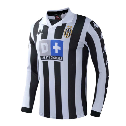 1999/2000 Juventus Home Jersey Long Sleeve - Retro Soccer Jersey