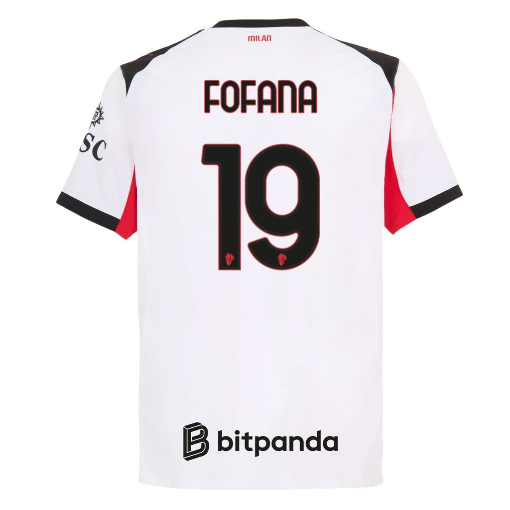 AC Milan Away Jersey 2025/26 – Authentic - Retro Soccer Jersey