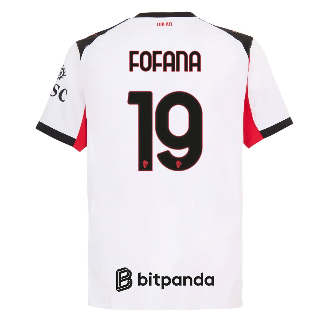 AC Milan Away Jersey 2025/26 – Authentic - Retro Soccer Jersey