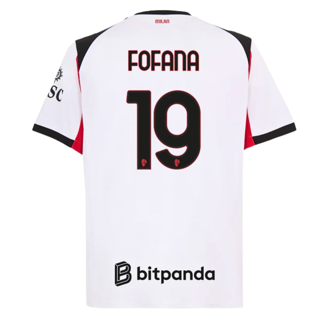 AC Milan Away Jersey 2025/26 – Replica - Retro Soccer Jersey
