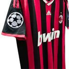 2009/10 AC Milan Home Jersey - Retro Soccer Jersey