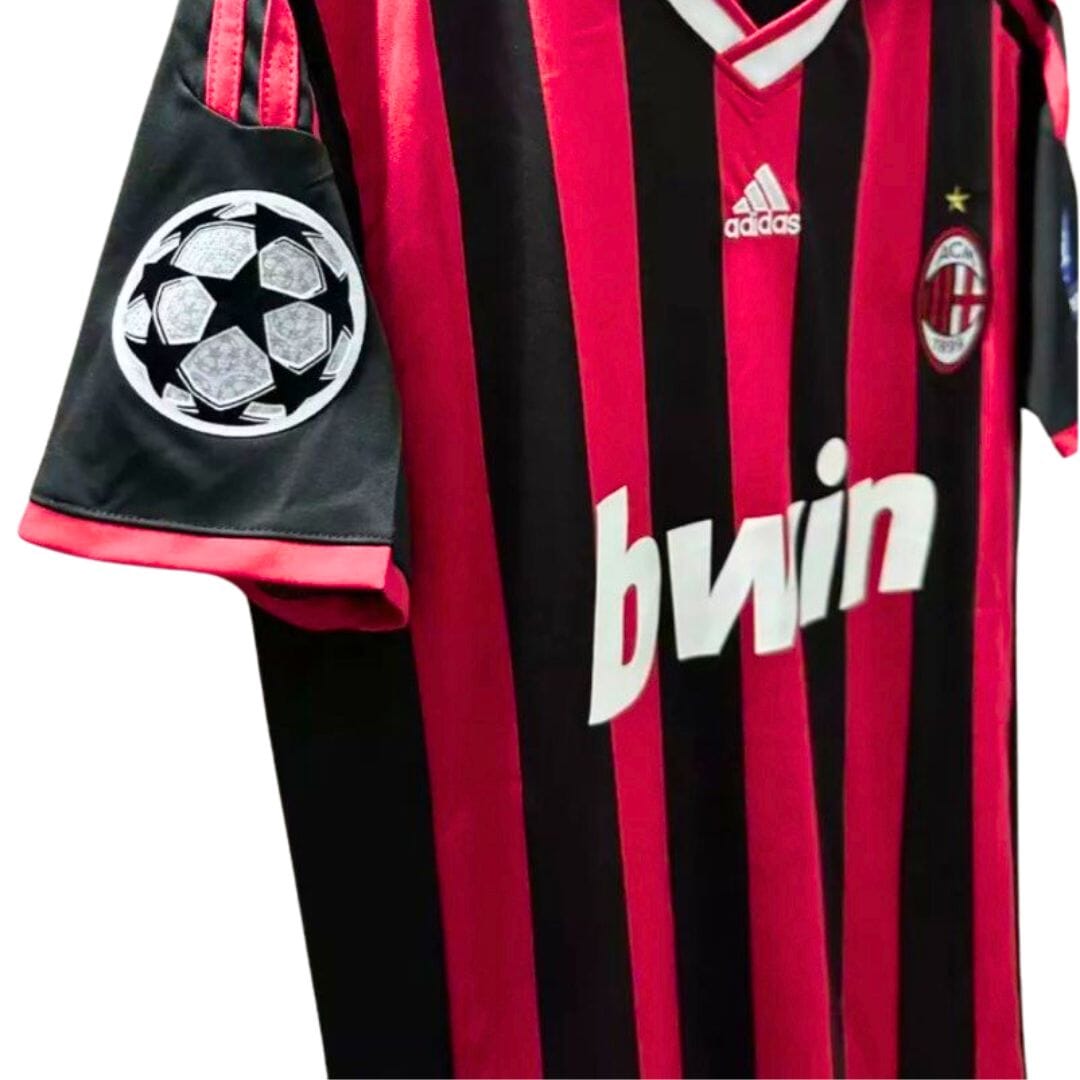 2009/10 AC Milan Home Jersey - Retro Soccer Jersey