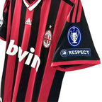 2009/10 AC Milan Home Jersey - Retro Soccer Jersey