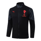 AC Milan 2025/26 Black Training Tracksuit - Retro Tracksuit