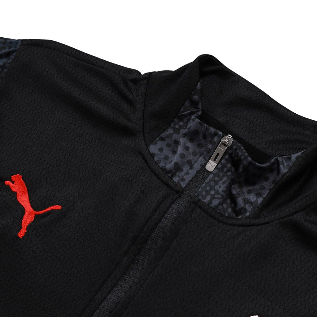 AC Milan 2025/26 Black Training Tracksuit - Retro Tracksuit