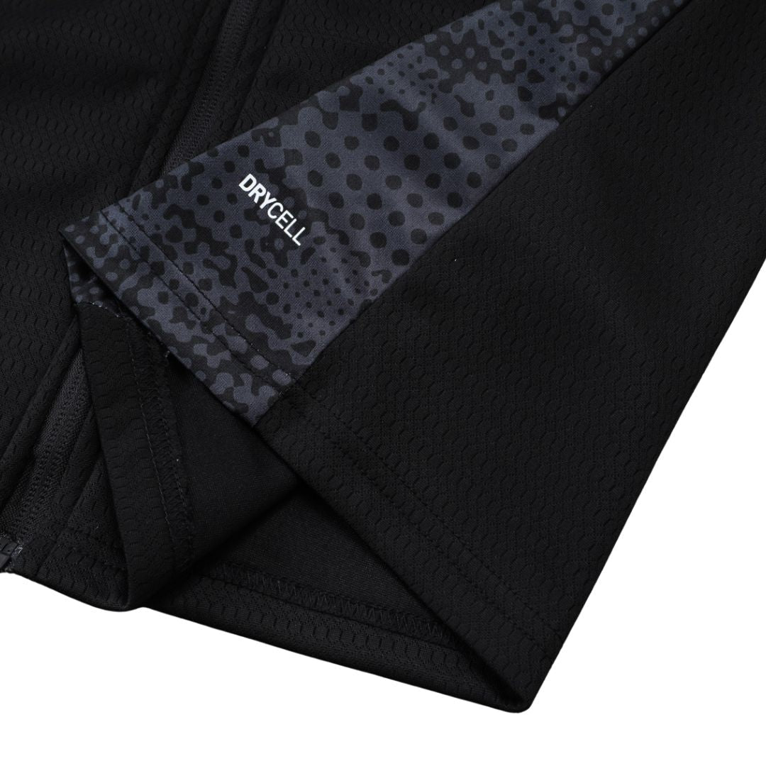 AC Milan 2025/26 Black Training Tracksuit - Retro Tracksuit