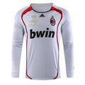 AC Milan 2006/07 UEFA Champions League Final Jersey L / Sleeve - Retro Soccer Jersey