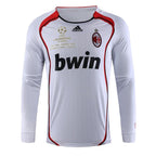 AC Milan 2006/07 UEFA Champions League Final Jersey L / Sleeve - Retro Soccer Jersey