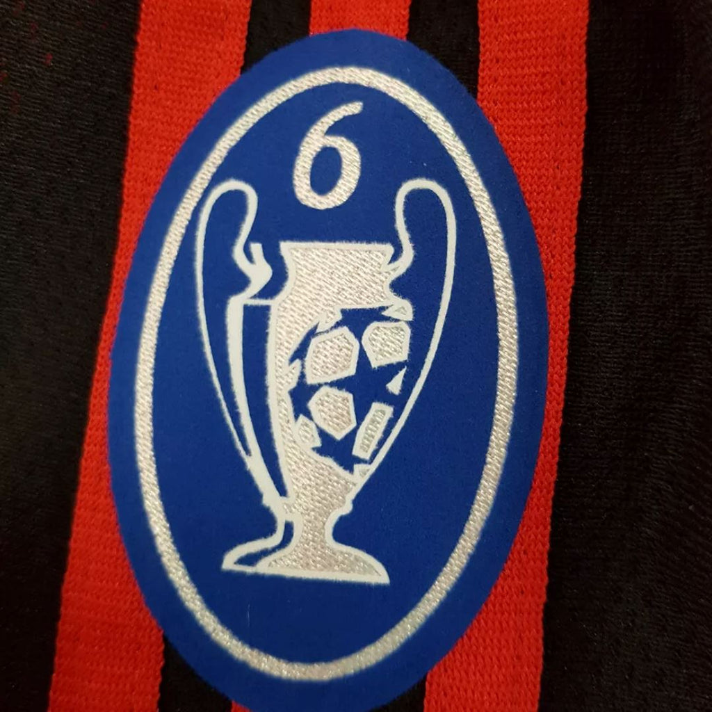 2003/04 AC Milan Home Jersey - Retro Soccer Jersey