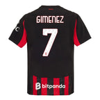 AC Milan 25/26 Home Jersey Authentic - Retro Soccer Jersey