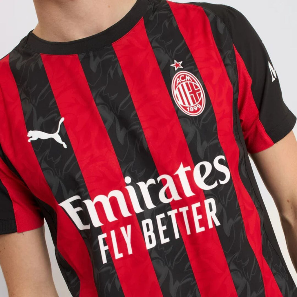 AC Milan 25/26 Home Jersey Authentic - Retro Soccer Jersey