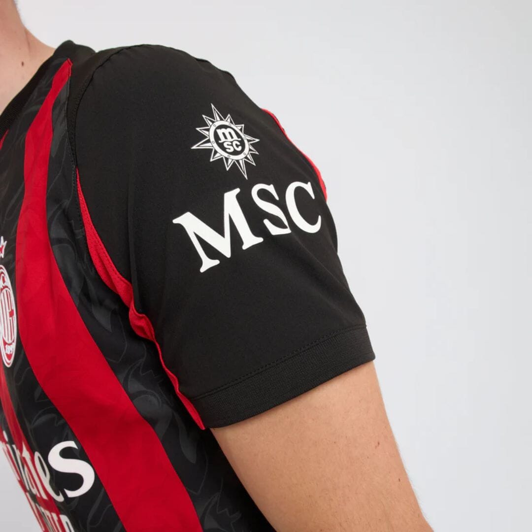 AC Milan 25/26 Home Jersey Authentic - Retro Soccer Jersey